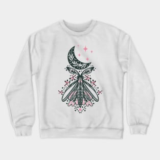 Lunar and Moth Crewneck Sweatshirt